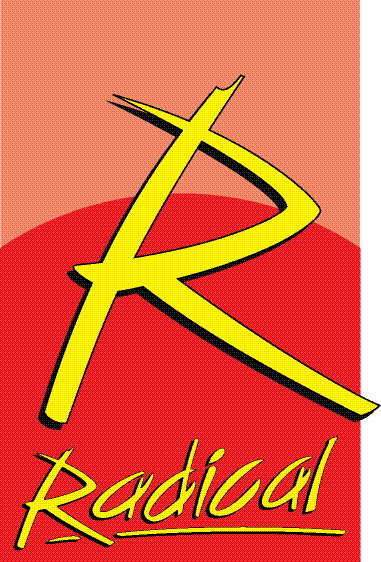 Radical vertical logotype