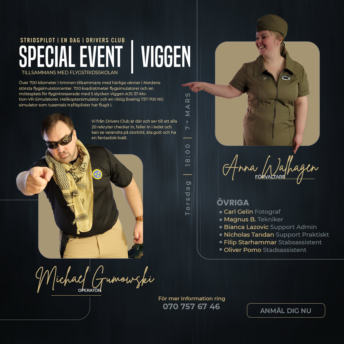 Anna och Michael Special Event | Viggen